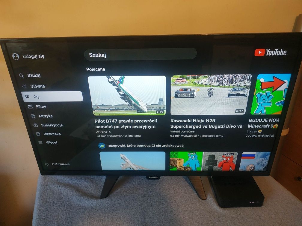 Smart Tv dekoder Play now Tv Box wifi Dvbt2 YouTube Netflix
