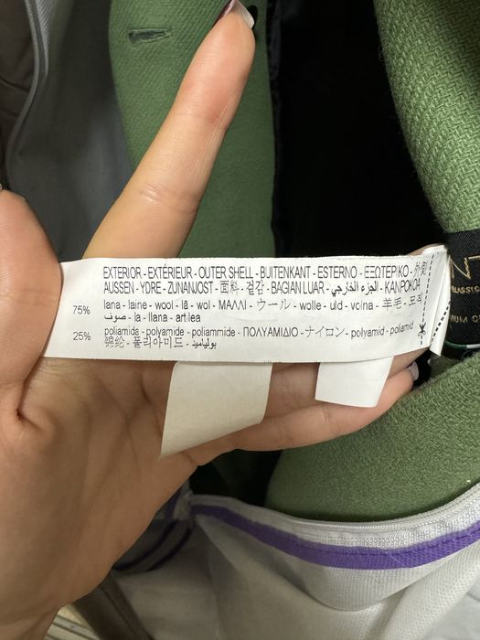 75% шерсті пальто Zara колаборація з італійським брендом Manteco