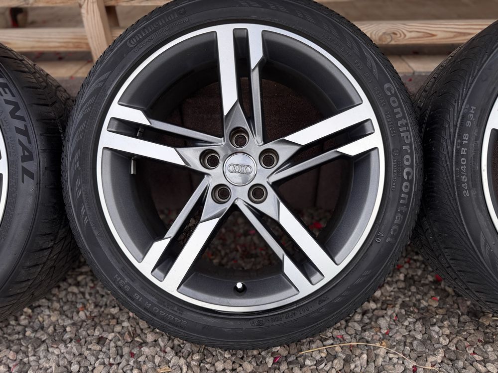 Felgi Koła 18 5x112 Oryginał Audi A4 B9 B8 A5 Skoda Cupra Seat Opony