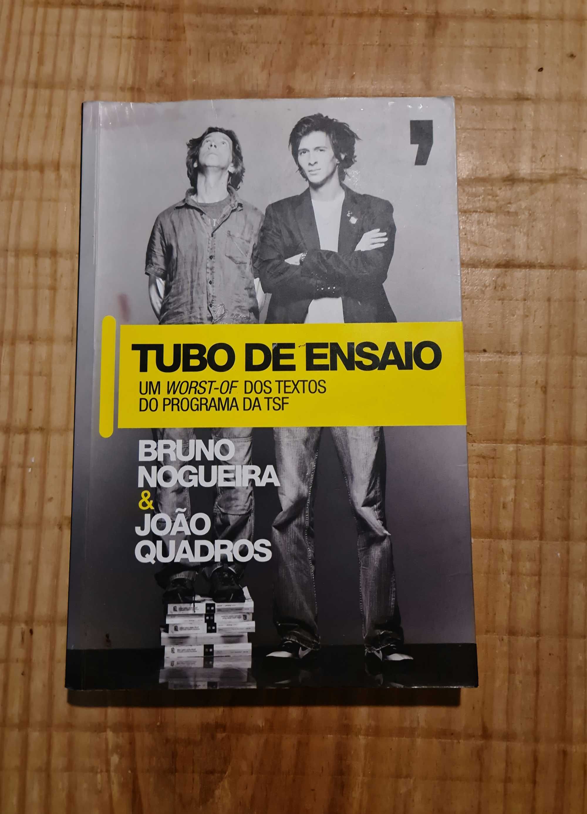 Livro - Tubo de Ensaio I - Bruno Nogueira