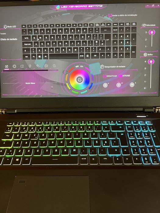 Portatil gaming com rtx 3080 16gb XMG
