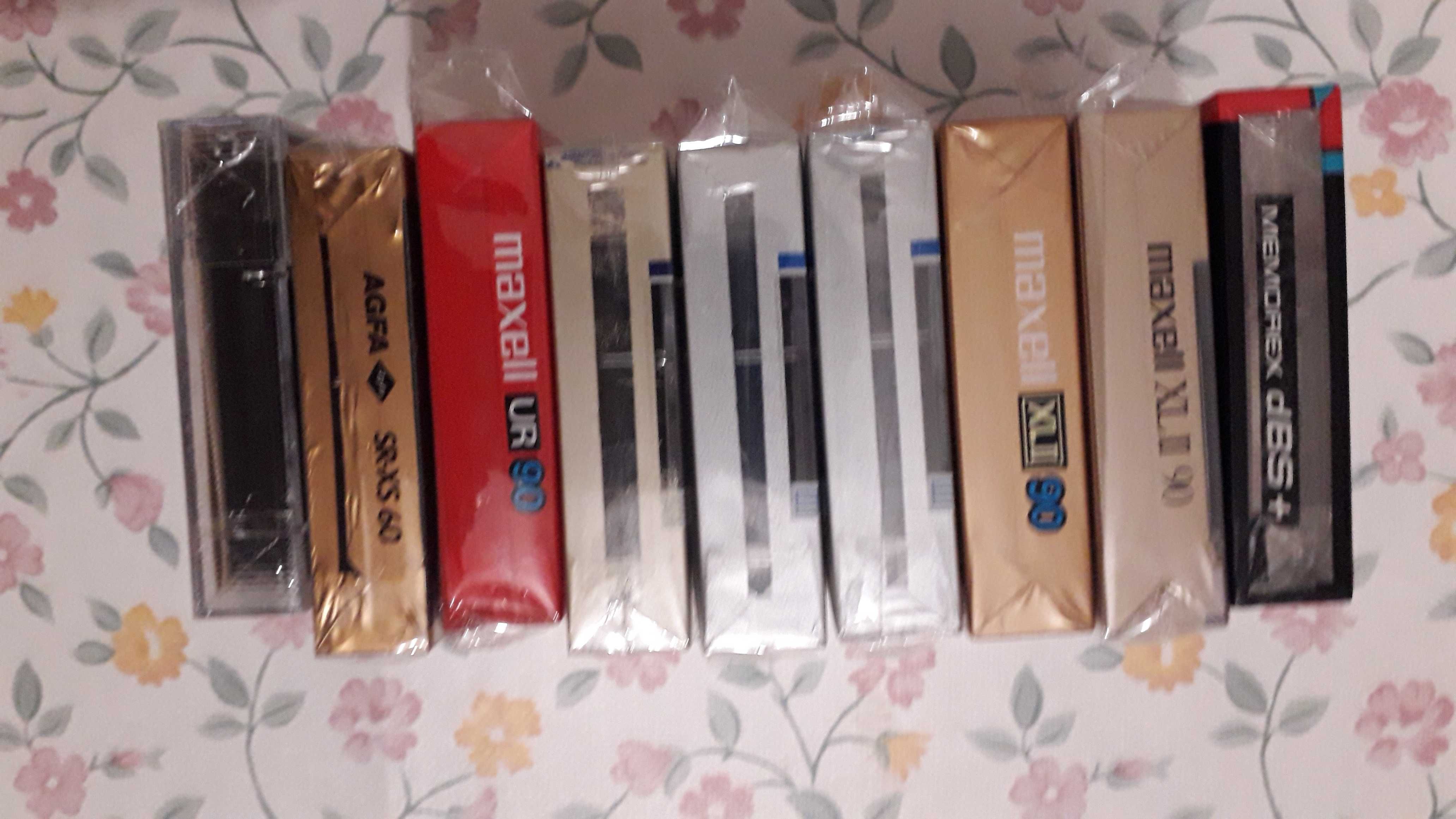 Cassetes Novas, Seladas! Ideais para colecionar. TDK, MAXELL, outros