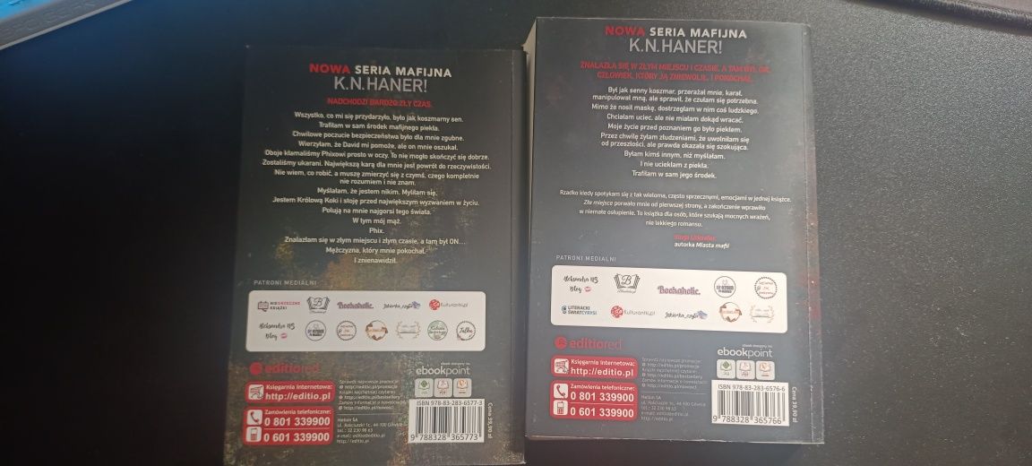 "Zły czas" i "Złe miejsce" K.N Haner