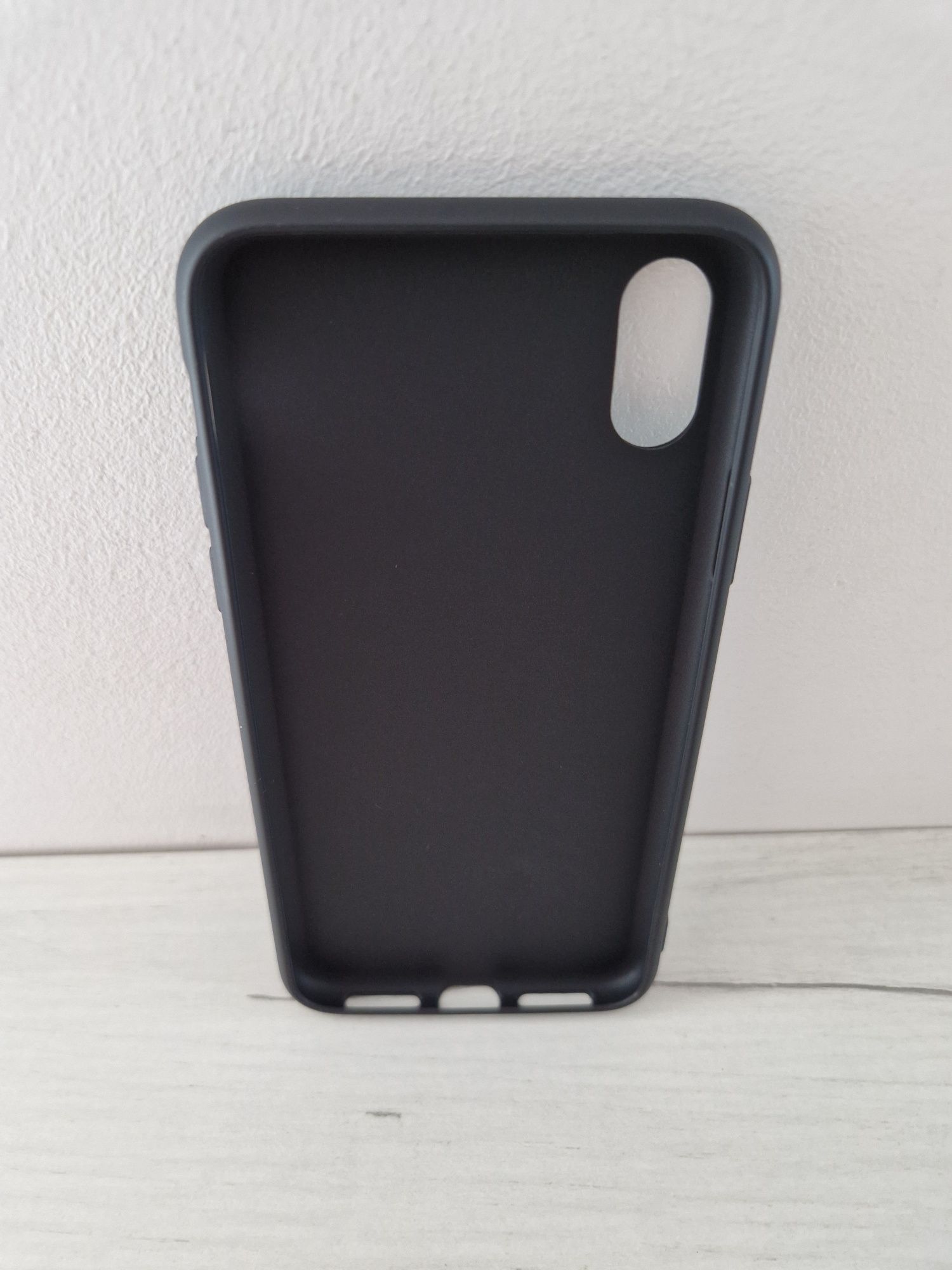 Back Case MATT do IPHONE X/XS (5,8") Czarny