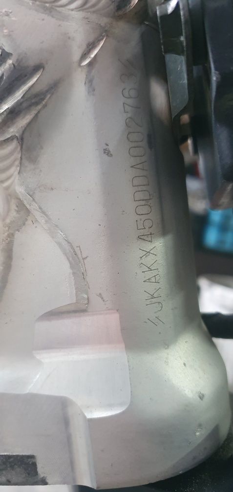 Rama goła części rurki stelaż kawasaki kxf 450 rok 2006 kxf 250