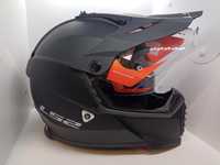 Kask LS2 MX436 PIONEER z szybką i blendą na cross, enduro, nowy sklep