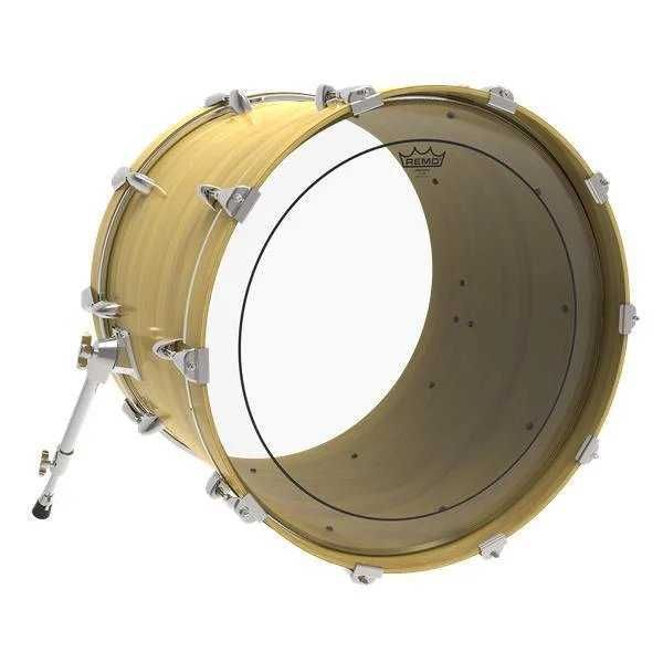 Pele Bombo 22" - Remo Pinstripe Clear