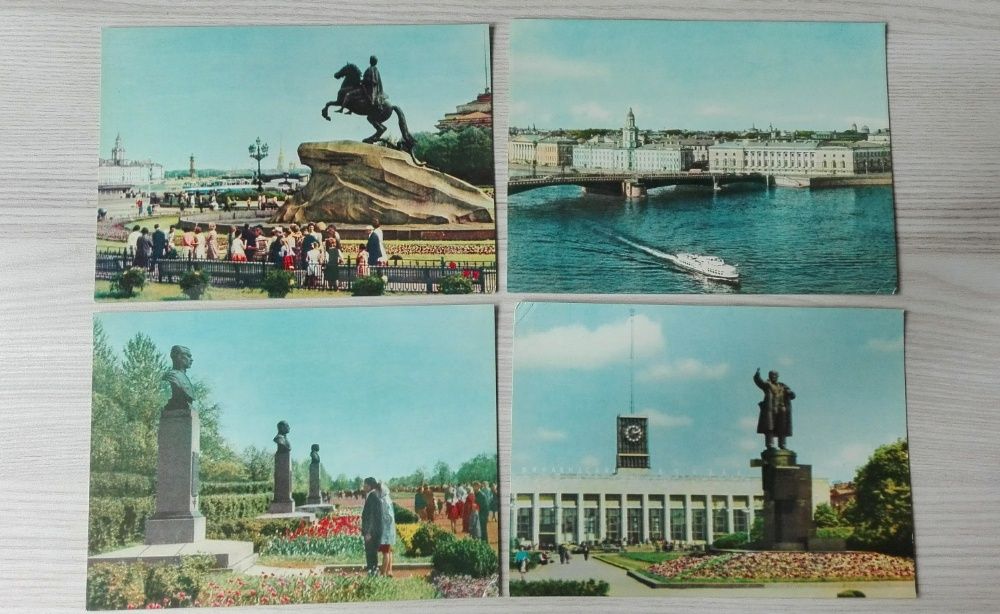 Leningrad / 24 pocztówki / 1964