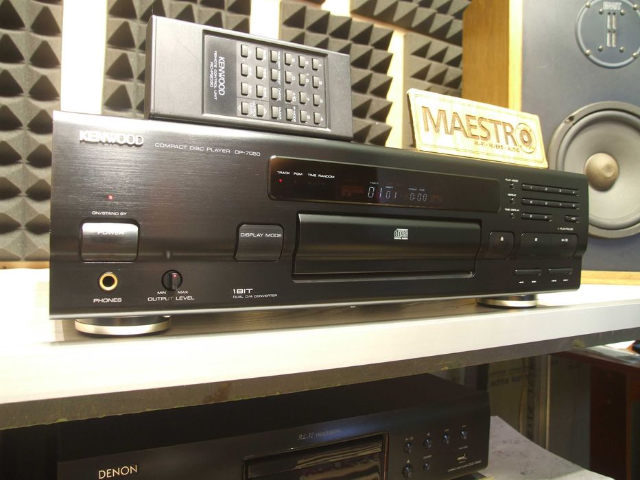CD програвач Kenwood DP-7050. TDA1547 (DAC7). Пульт. Без передплати