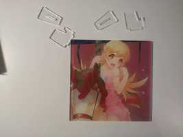 Shinobu Oshino acrylic plate - obrazek anime Kuji Banpresto Monogatari