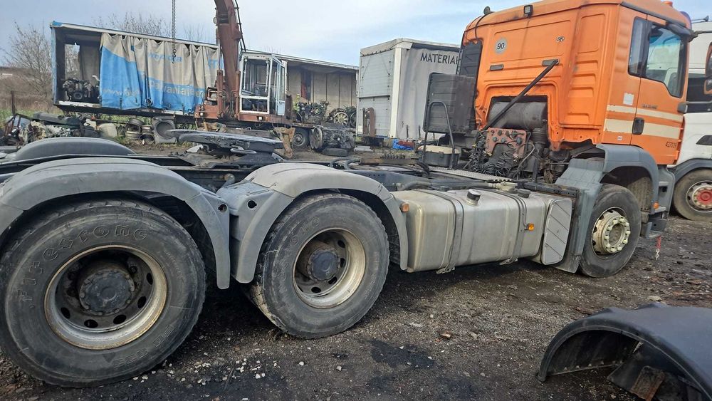 MAN 33 480 6x4  wywrotka rama do zabudowy