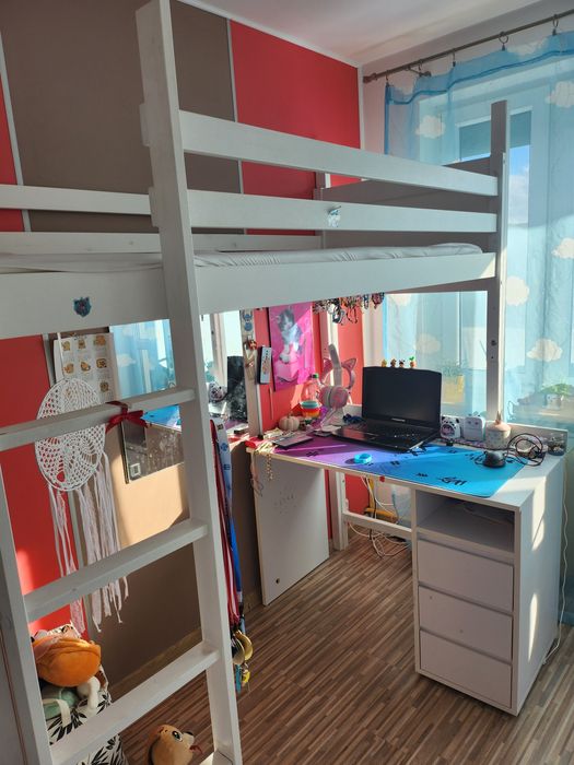 Łóżko anytesola drewniane