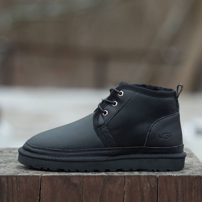 36-45 р шкіряні угги UGG Neumel Black Leather