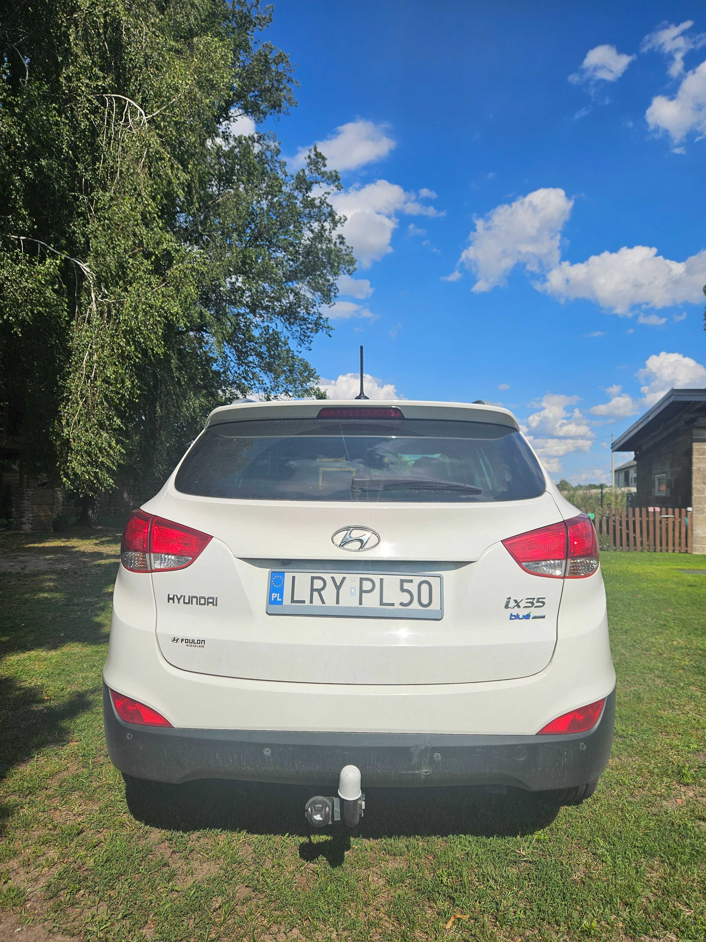 HYUNDAI IX35 1.7D/85kW, webasto 201 tyś. przebiegu, łańcuch rozrządu.