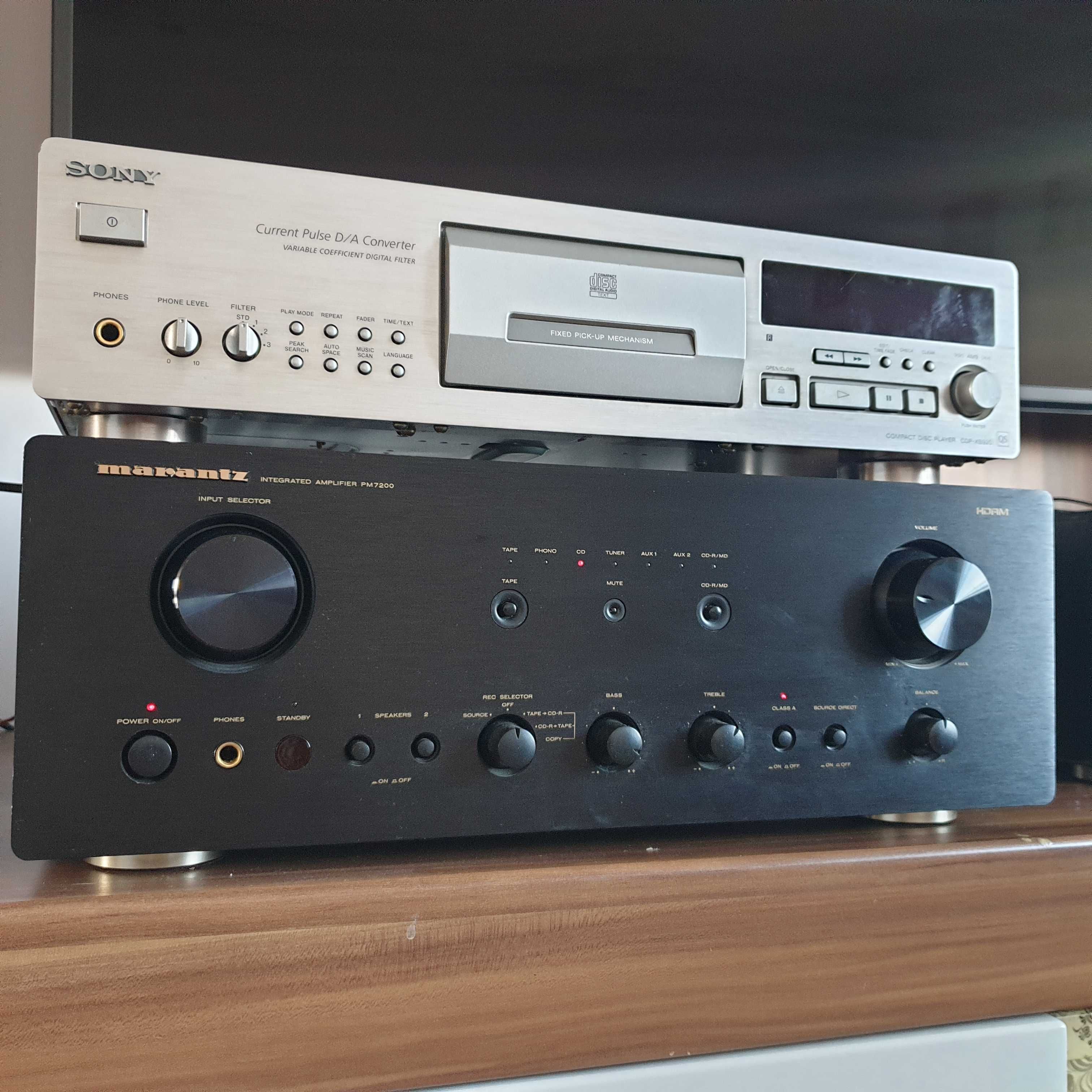 Marantz pm 7200 wzmacniacz stereo A klasa pilot