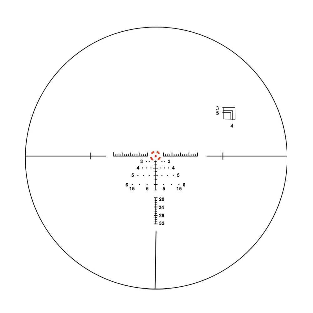Оптичний приціл Red Win Optics Kuiper 1.2-6×24SFP АК-74 AR-15 M4 AR-10