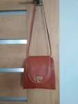 BALLY UNIKAT VINTAGE MAŁA oryginalna skóra naturalna saffiano torebka