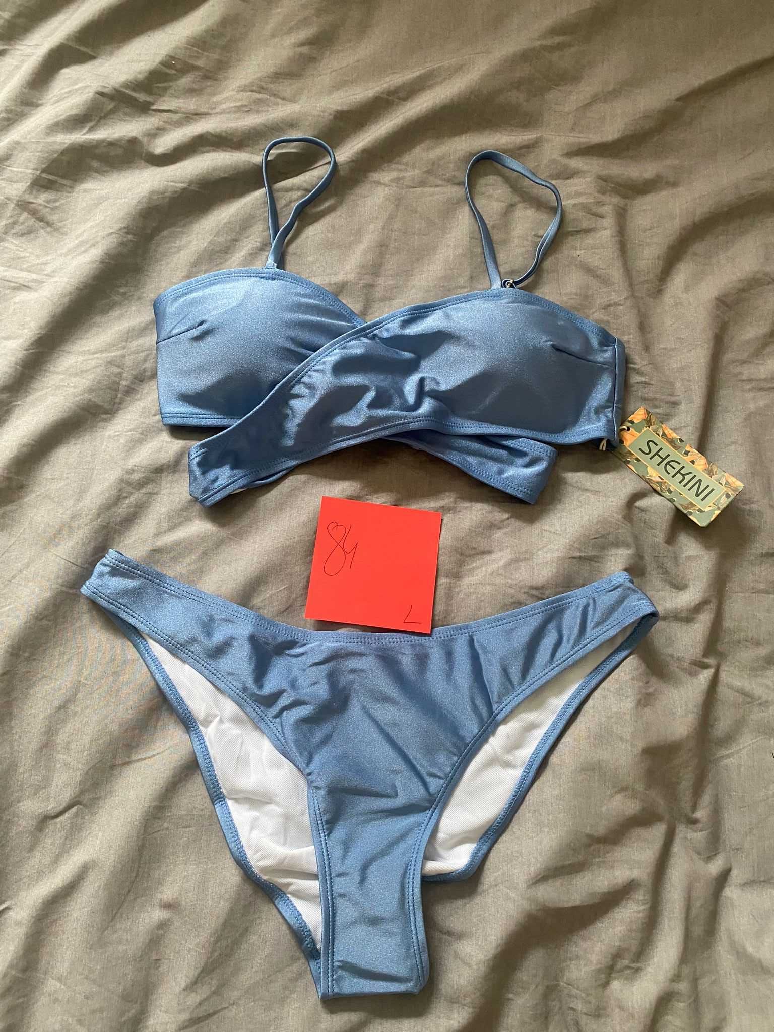 SHEKINI Damski Zestaw Bikini Push-up - M
