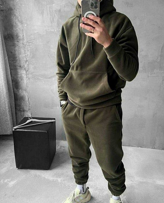 Теплий чоловічий спортивний костюм фліс | мужской костюм модель 809