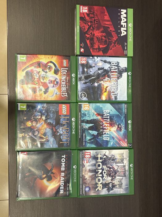 komplet 7 gier xbox one/x