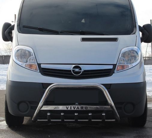 Кенгурятник Renault Trafic Кенгурятник Opel Vivaro Подножки Рейлинги