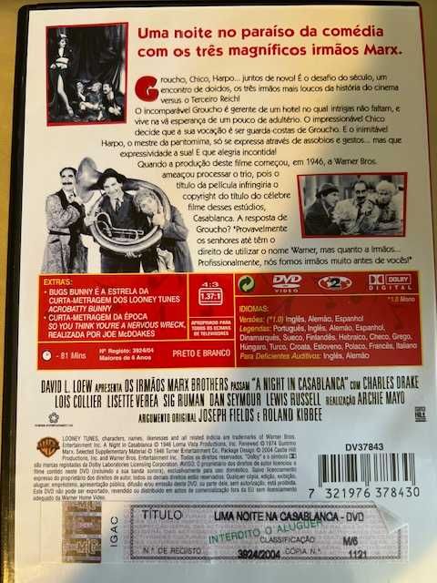 Irmãos Marx Uma Noite em Casablanca