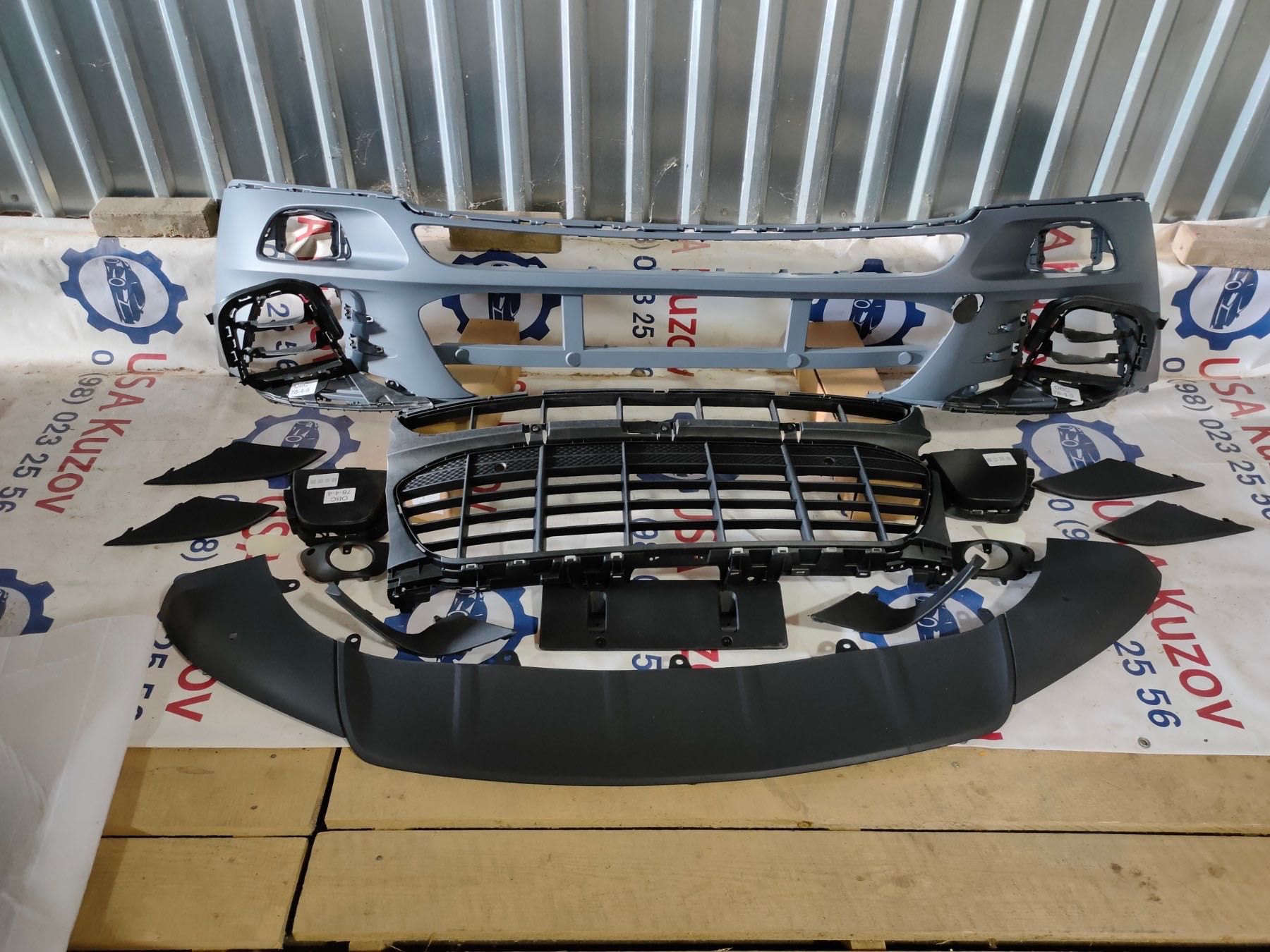 Бампер передний Porsche Macan 95B 2014-2018