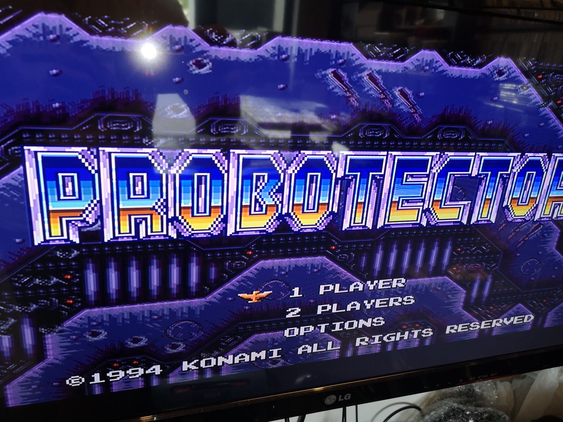 Probotector (CONTRA Konami) SEGA MEGA DRIVE gra (Biały Kruk najtaniej)