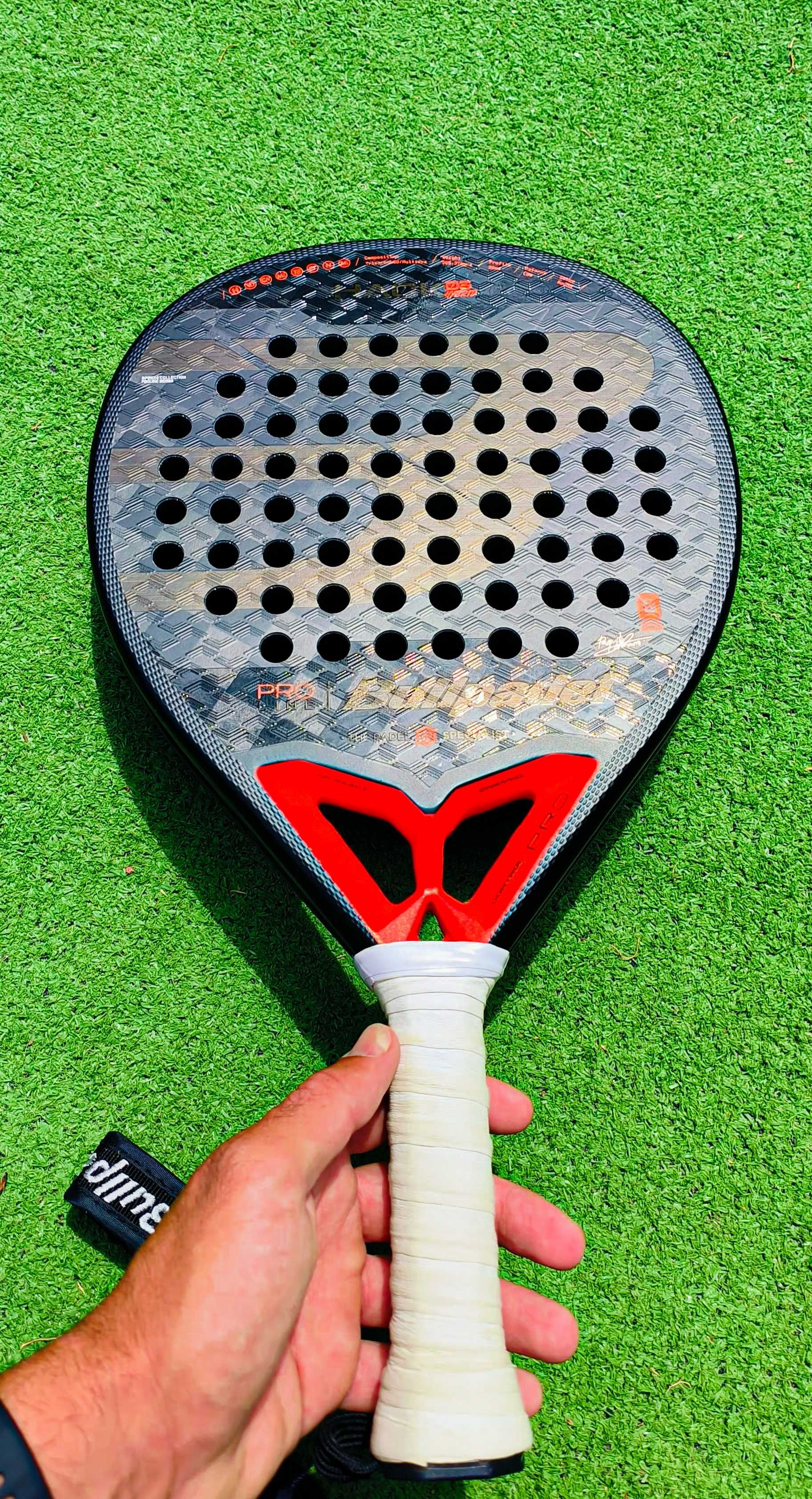 Raquete Padel Bullpadel Hack 03 hybrid '24 Paquito Navarro