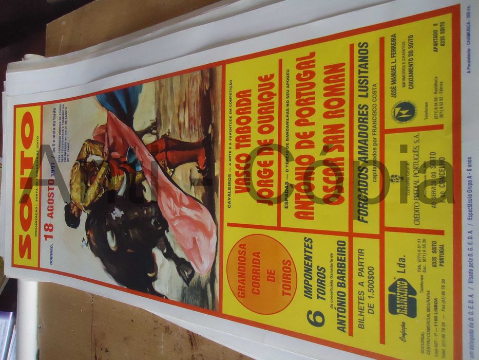 Toiros - Cartazes de Montra 11