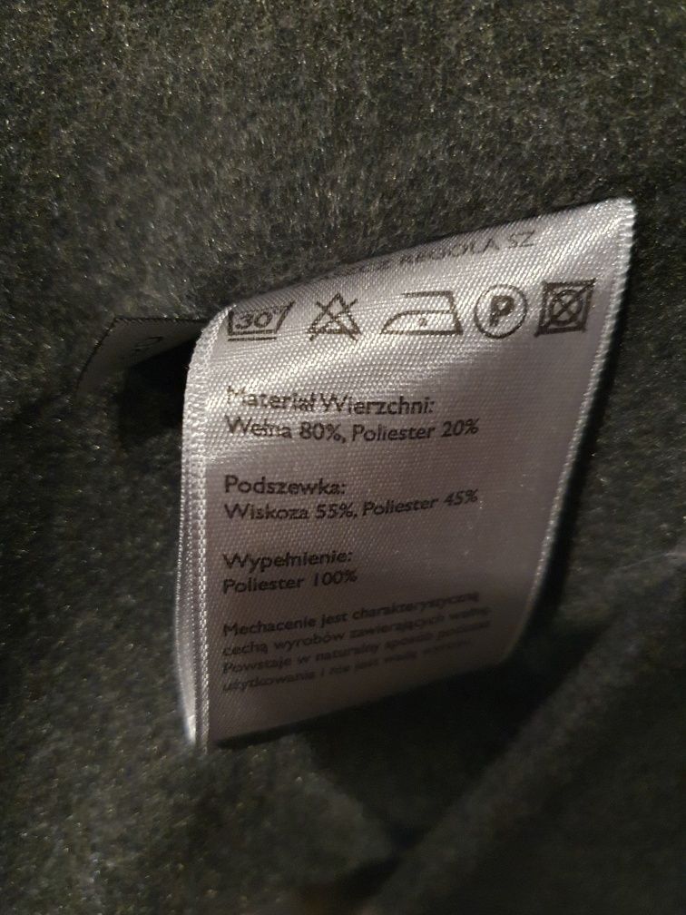 Płaszcz wełniany Recman jak nowy rozm 50