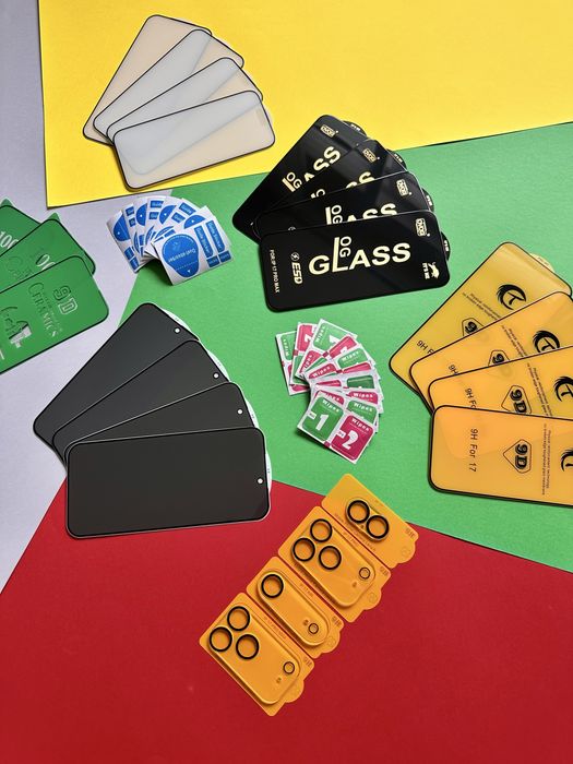 Захисне скло стекло OG 3D 5D 9D для на IPhone 17 Pro Max на всі моделі