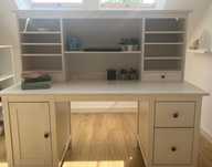Biurko HEMNES ikea z nadstawką