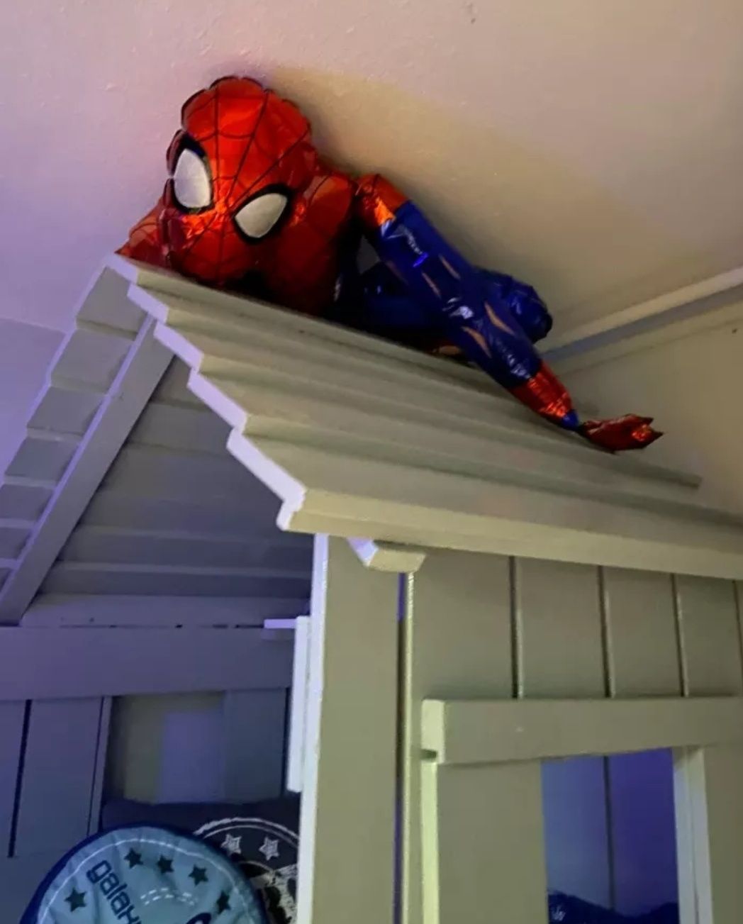 Balões do Homem Aranha em 3D