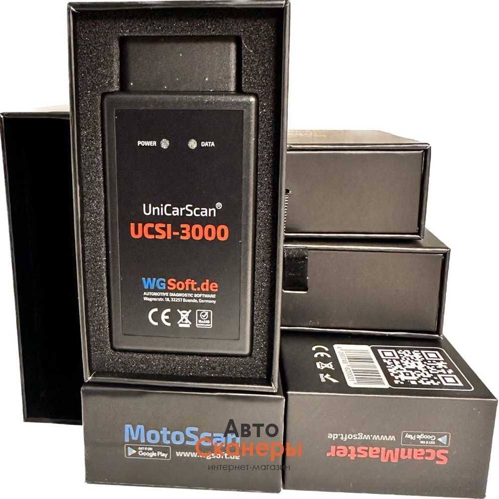 Адаптер UniCarScan UCSI-3000 ENET WLAN LAN (от WGSoft) BMW F/I/G