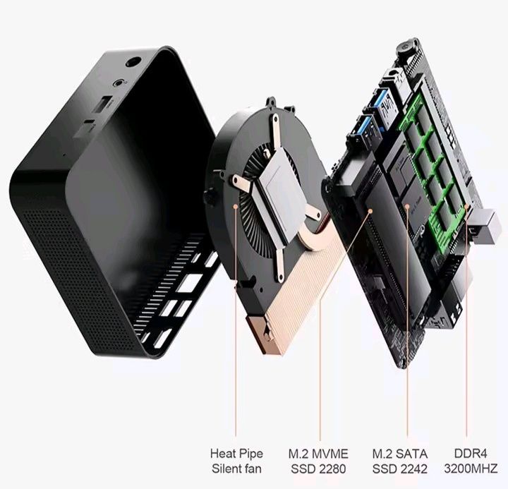 MiniPC Chatreey Міні-ПК T9H Intel N150 (16gb/512gb)