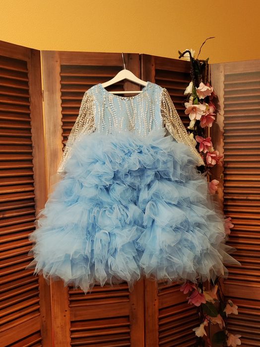 Пишна нарядна сукня, 122, 128, 134, плаття для дівчинки, нарядное плат