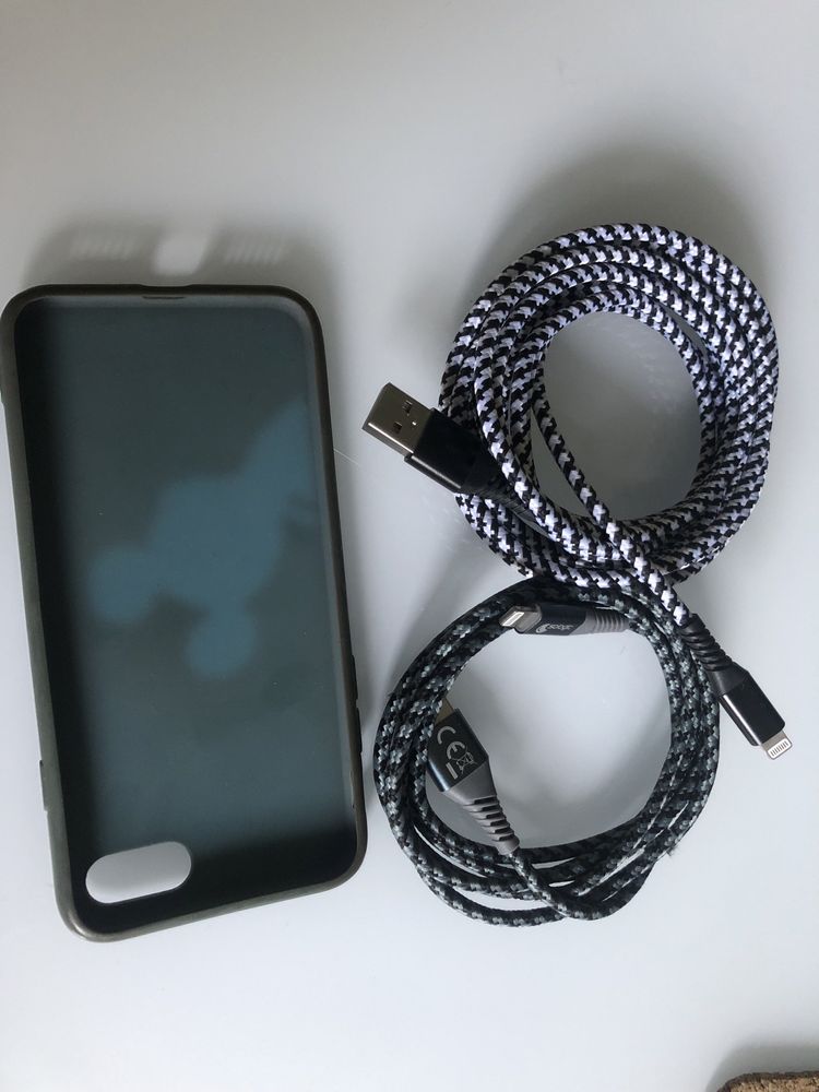 Kabel iphone 2szt 1.5 i 3m +etui