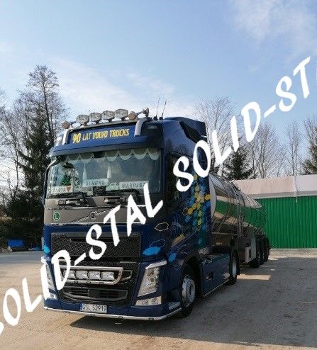 Orurowanie DOLNE / POD ZDERZAK Volvo Fh4 Euro 6 SOLID - STAL Ośw.Led