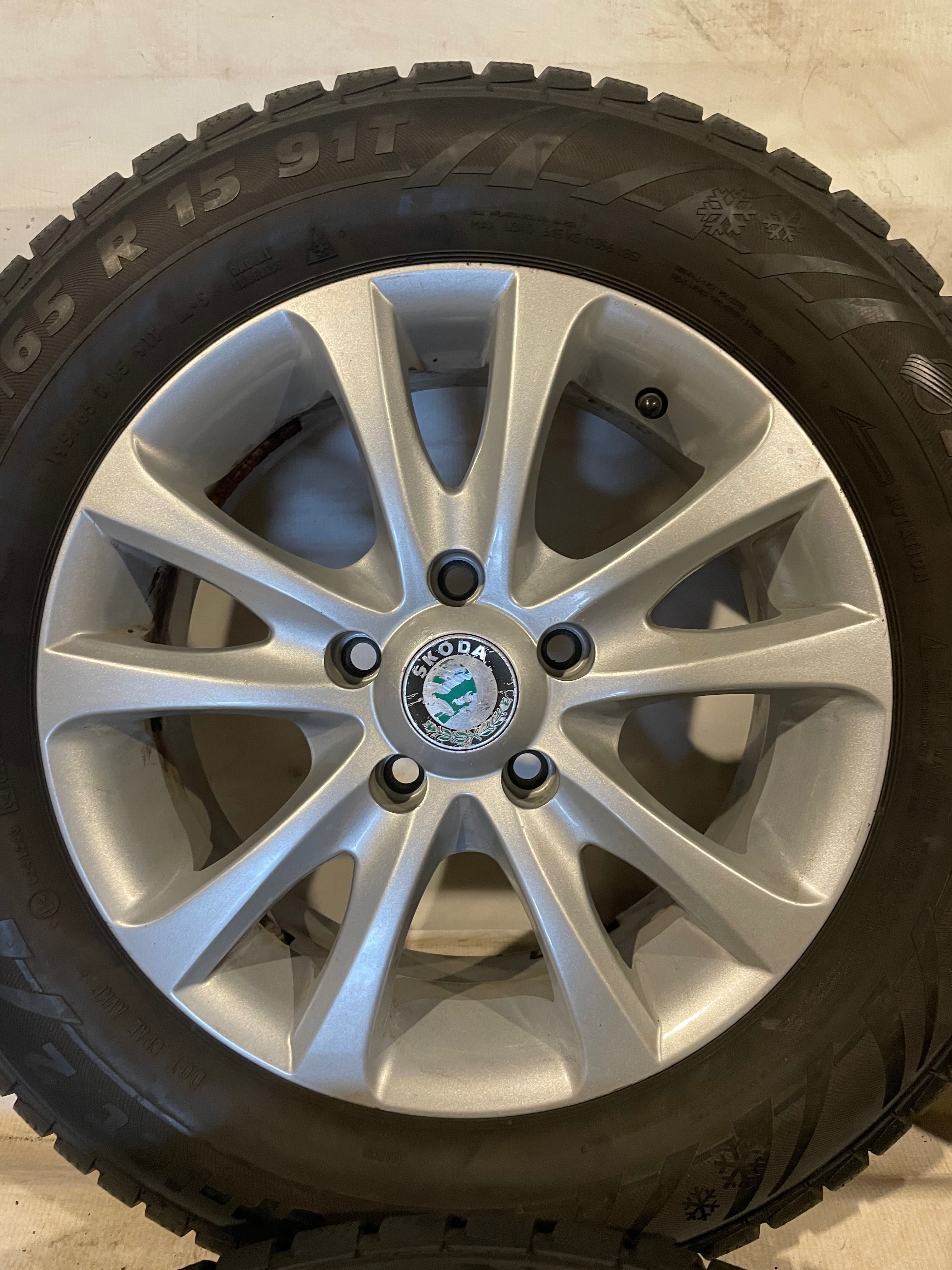 Felgi aluminiowe SKODA 15 5x114,3