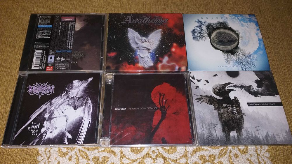 Фірмові CD диски - Anathema + Katatonia