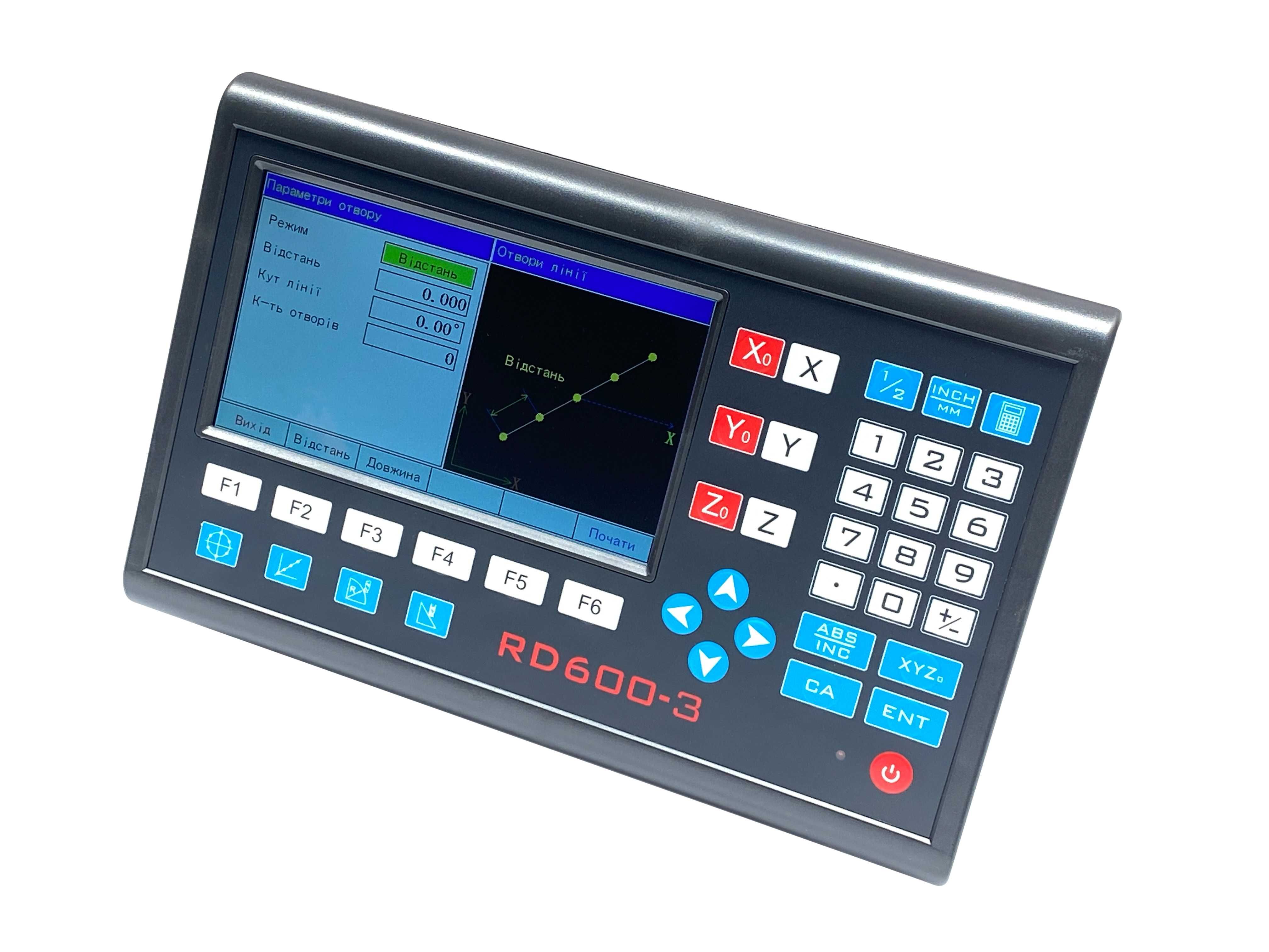 Пристрій цифрової індикації 9CRAFT RD600-2 3 RS-232 НА 2/3 ОСІ LCD