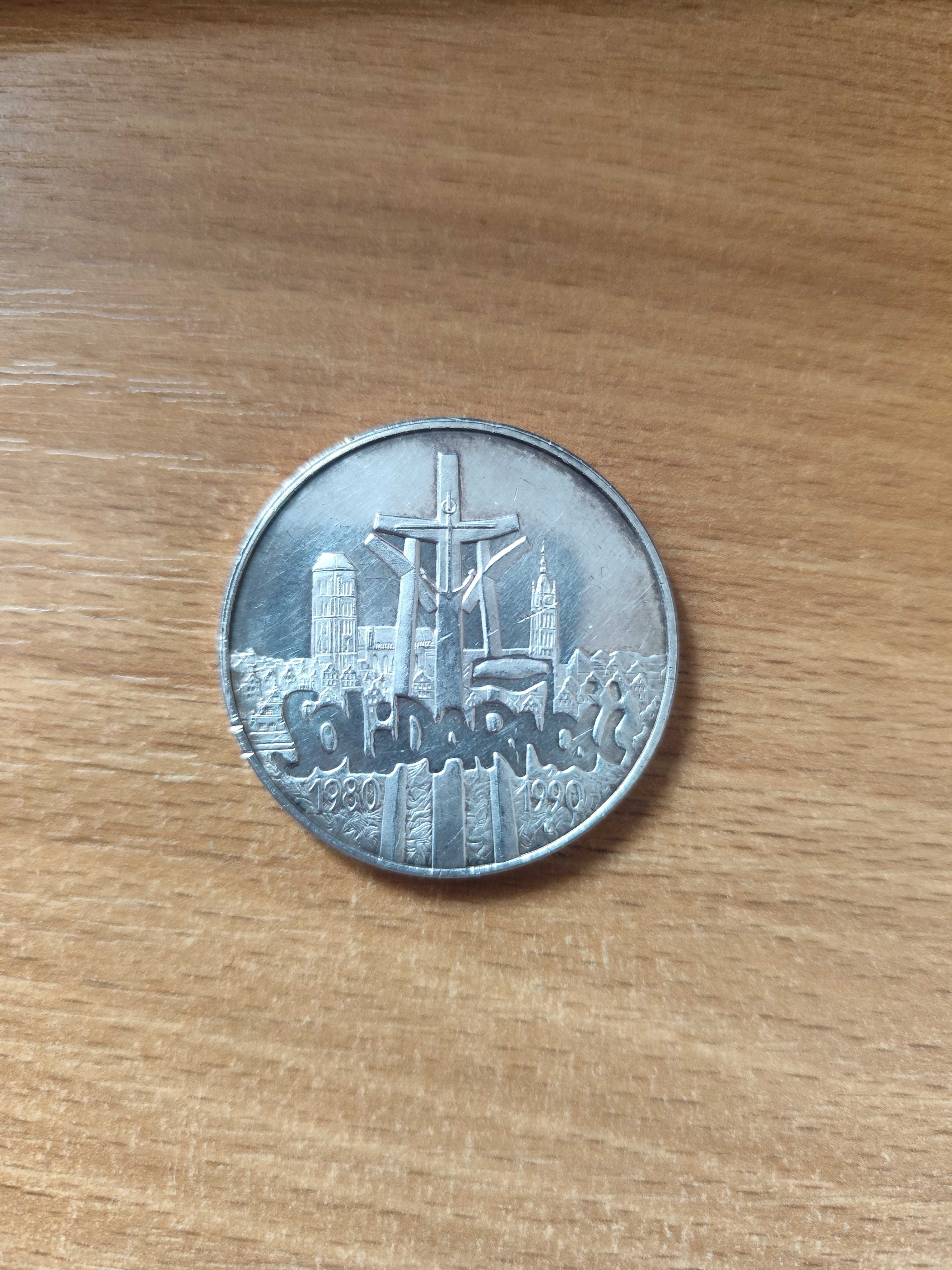 Moneta 100000 zł Solidarność 1990 r.