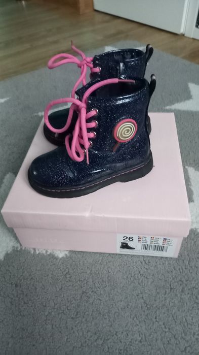 Kozaki dla dziewczynki 26 rozmiar