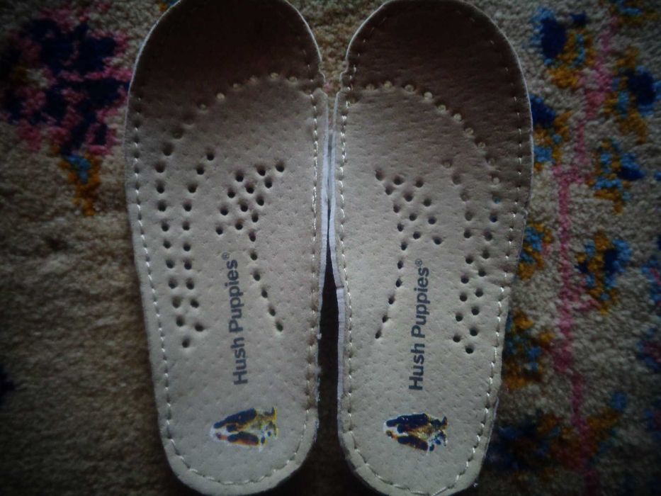 Kozaki kozaczki skórzane brązowe Hush Puppies rozmiar 20