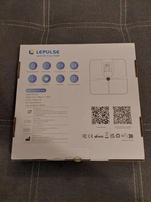 Balança Lepulse F4 Pro