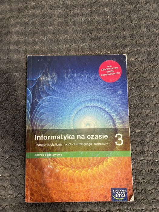 Ksiażka do informatyki klasa 3