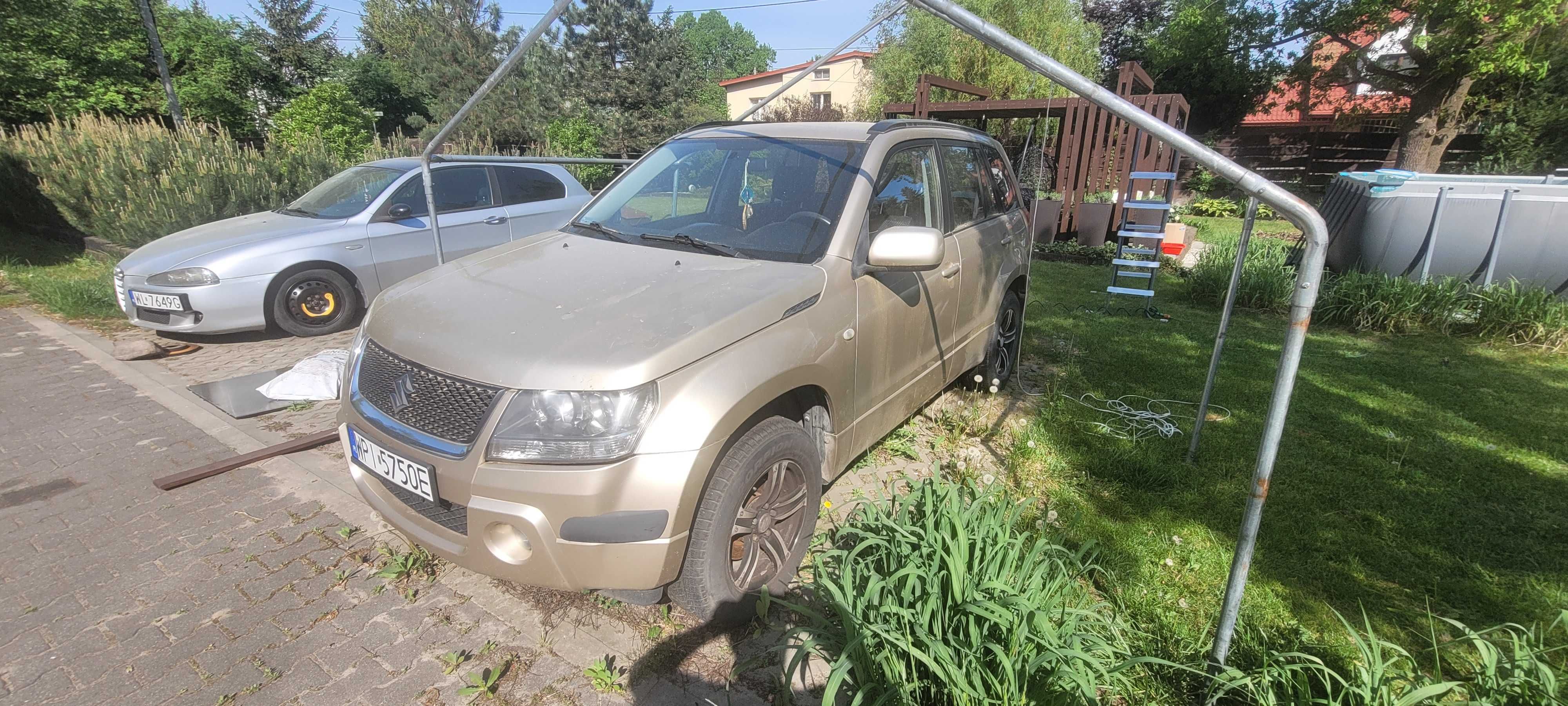 uszkodzony silnik suzuki grand vitara