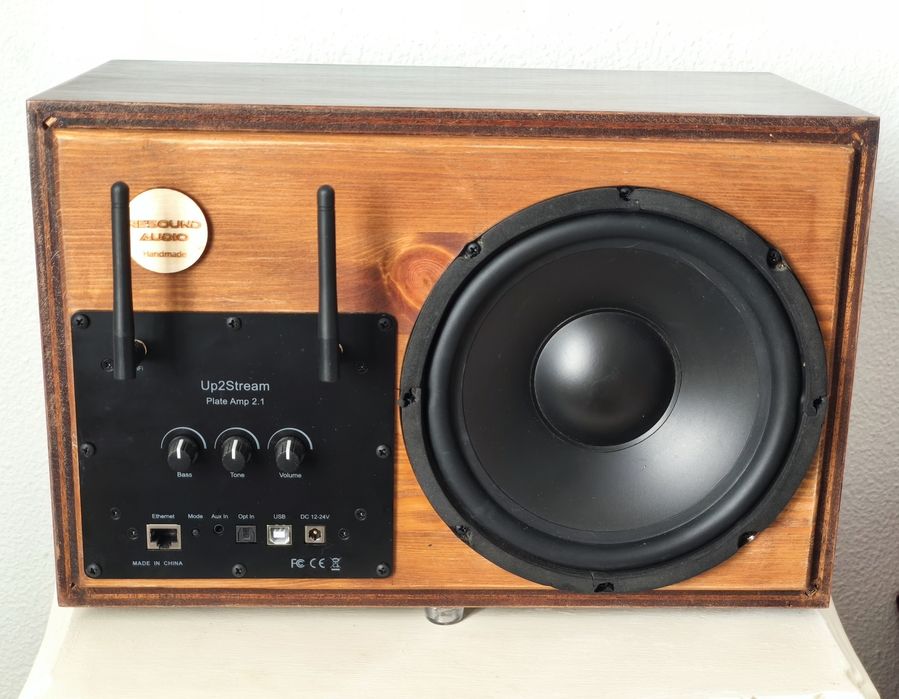Coluna streaming WiFi Bluetooth