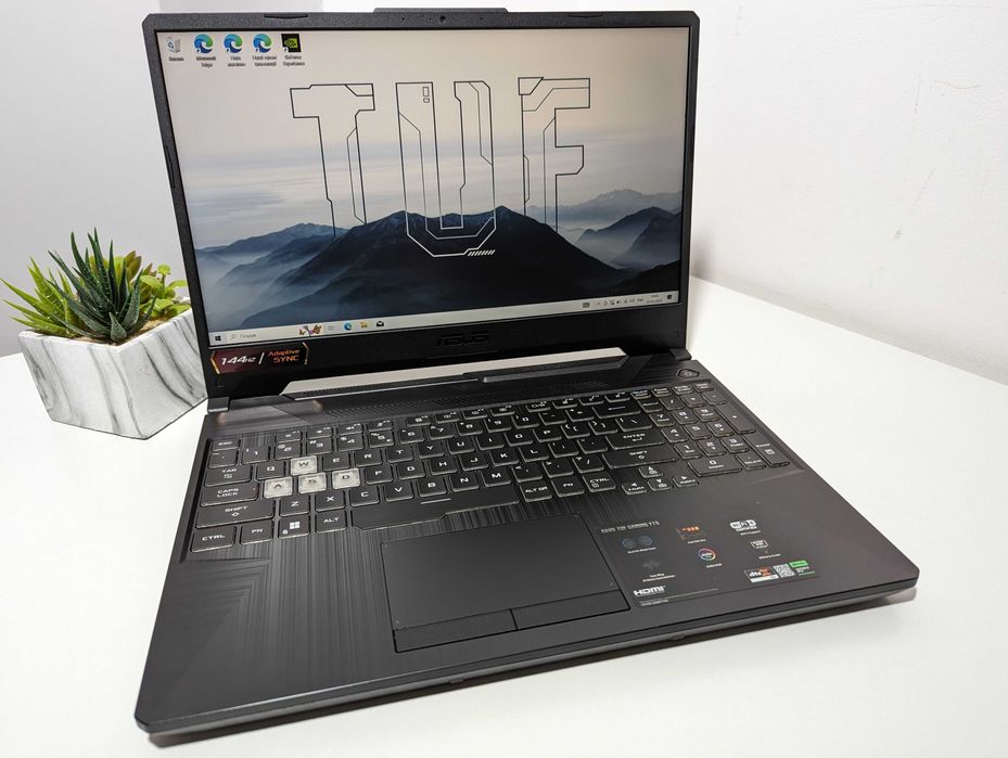 LAPTOP GAMINGOWY Asus TUF A15 RTX 3050 Ryzen 5 4600H 144 hz